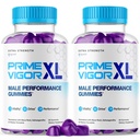 (2 Pack) Prime Vigor XL Gummies, Prime Vigor XL Maximum Strength 1000 MG Supplement, Prime Natural Advanced Formula Gummys Chews Vitamin Prime Vigor Delicious Daily Gomitas (120 Gummies)