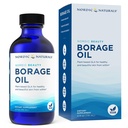 Nordic Naturals Nordic Beauty Borage Oil, Unflavred - 4 Ounces - Borage Seed Oil, Unique Omega-6 for Healthy and Hydrated Skin, 480 Milligrams of GLA - Non-GMO - Vegan, 48 Servings