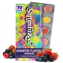 Shrumfuzed Mushroom Gummies | Nootropic Mushroom Supplement with Lion's Mane, Reishi, Cordyceps & Chaga | 10 Count, Assorted