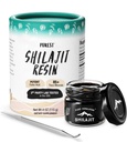 Pure Himalayan Shilajit, High Nutritional Potency, Grade A Shilajit Resin with 85+ Plant-Derived Trace Minerals and Fulvic Acid, Energy & Immune Suport for Men & Women, 3. Party US Lab Tested (115g)