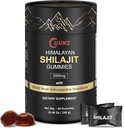 Himalájske nutritious Shilajit Gummies Gold - Ashwagandha, Gokshura - kyselina fulvová - 85+ Stopové minerály - pre mužov Ženy - bez prídavku cukru (Šilajit Gold Gummies)