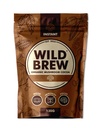Wild Brew Organic Mushroom Cocoa, 120g Instant Cocoa with Chaga, Lion’s Mane, Reishi & 7 Extract Blend, 2400mg, 14mg Caffeine, Vegan Keto