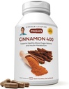 ANDREW LESSMAN Škorica 400mg - 240 Kapsule - Vysoká potencie, Štandardizovaný extrakt. Žiadne prídavné látky. Malé kapsuly sa ľahko prehĺtajú
