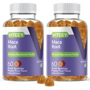 Viteey Black Maca Root Gummies - Drive, Passion & Energy Support - Black Maca Root pre mužov a ženy - Vegan, Gluten Free - 120 Count