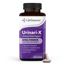 Urinari-X extra sila s vylepšeným komfortom - Podpora močových tract - rýchla UTI úľava - vitamín doplnok pre funkciu močového mechúra - D-manóza, brusnica, Pinebark, Uva Ursi & Grapefruit - 90 Kapsule
