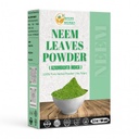 Bylinky Botanica Neem prášok pre rast vlasov, starostlivosť o pleť a detox divoké Bitter Neem listy prášok pre imunitný systém podporu, Tráviace zdravie 5.3 oz