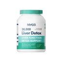 NYO3 Milk Thitle 200mg Liver Detox Supplement with Dandelion Root & Artichoke Extract 