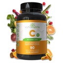 Immune Support Vitamin C – with Iron, Non-GMO, Vegan, Gluten-Free, Slow Release Beadlet Capsules, 90 Count