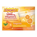 Emergen- C 1000 mg Vitamín C Imunitná podpora Prášok Tangerine 30CT zahŕňa zinok, mangán, 7 B Vitamíny a elektrolyty pre Späť do školy Essentials