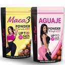 Get a Bigger Booty, Wider HIPS & Thicker Legs – Aguaje CurvyFruit + Maca Root Powder (Red, Black & Yellow) – 31-Day Natural Curve Support