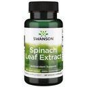 Swanson špenát Leaf Extract - bylinné doplnky podporujúce celkové zdravie - Zelené potraviny vzorec w/Beneficial Thylakoidy a chlorofyl - (60 Veggie Kapsule, 650mg Každý)