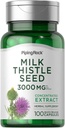 Pipping Rock Milk Thistle Supplement 3000mg 
