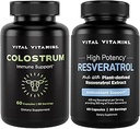 Vital Vitamíny Colostrum Kapsule s vitamínom C, Zinok + Resveratrol Kapsule