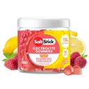 SaltStick Electrolyte Gummies - 60 Tart Raspberry Lemonade Chews - Chewable Electrolytes for Everyday Hydration - Boost Energy, Endurance and Tastes Great