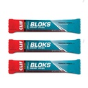 CLIF BLOKY - energetické žuvačky - Tropical Punch s 25 mg kofeínu- non-GMO - Plant Based Food - Fast Fuel for Cycling and Running -Workout Snack (2.1 Ounce Paket, 3 Počet)