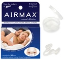 AIRMAX Nasal Dilator for Better Sleep - Natural, Comfortable, Anti Snoring Sleep Aid Solution for Maximum Airflow and Easier Breathing (Small - Clear)