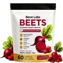 Beon Beet Chews, Beon Beetroot Chews with Beetroot, Coq10 & Grape Seed Extract,Support for Circulation and Daily Vitality