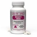 Nutri-Spec Mighty-Mins - Multivitamin for Kids with Iron in Chewable Form - for Children from 6 Months Through Adolescence - Easier to Absorb, Gentle On Digestion - 240 Wafers