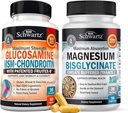 Vysoká absorpcia Magnézium Bisglycinát kapsuly (1 mesiac dodávky) Plus glukozamín Chondroitín MSM Trojitá sila Joint Support Supplement (1 mesiac dodávky)