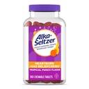 Alka-Seltzer Pálenie záhy + Relief plynu Žuvačky, Antacidá + Antigas žuvačky pre rýchlu úľavu od pálenia záhy, plyn a kyslé poruchy trávenia Na ceste, 180 Ct