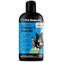 Pet Honesty Omega 3 Fish Oil for Cats & Dogs (16oz), Wild Caught Omega 3 Fish Oil for Psy Skin and Coat Supplement, Supports Shedding, Skin & Coat, Imunity, Joint, Brain & Heart, EPA + DHA