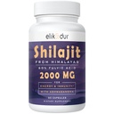 2000 MG Shilajit Supplement,Shilajit Resin Organic,Shilajit Kapsule,100% Pure Shilajit s 85+ Trace Minerals & 60% Fulvic Acid, Boost Energy & Imunity,Vegetarian, Natural, 60 Kapsule
