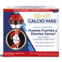 Calcio & MAS Calcium Magnesium Zinc Supplement with Vitamin D, 10 Servings - VIT D Mg Zn Ca Mineral Supplements for Women and Men - Liquid Wellness Formula for Bone Strength and Teeth Support