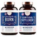 WINPBERR BOTANICALS Cortisol Blocker a multi kolagén Burn - Beauty and Mood Support Bundle
