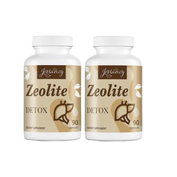 Zeolit Detox Kapsule, Organické Aktivované Charcoal, Bentonit Clay, 1-2 μm Clinoptilolit, Maximálna absorpcia, Gut Liver Detox Cleanse Celé telo pre ženy Muži, 180 Kapsule