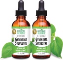 Botanická voľba: Gymnema Sylvestre Liquid Extract - alkohol a lepidlo bez, Non-GMO, 1 oz 2 balenie