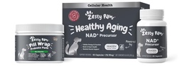 Zesty Paws NAD+ Precursor Supplement for Psy - Nieagen for Healthy Aging & Skeletal Muscle Support & Recovery - Brain, Heart, & Cellular Energy Support - Nikotinamide Riboside Chlorid - 60 Kapsule