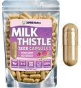 Milk Thitle Seed Kapsule - 180 Počet (3 Mesiac dodávky) Premium Milk Thitle Supplement Bohatý v Silymarin na podporu pečene a trávenia - Pure, Non-GMO Cardo Mariano Milk Thitle Pills