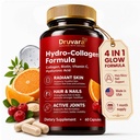 Hydrolyzed Collagen with Biotin & Vitamin C | Collagen Pills for Skin Hydration, Joint Comfort & Healthy-Looking Hair and Nails | Suitable for Women & Men | 60 Capsules