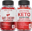 Atlantis Nutrition Tart Cherry 60 Gummies + Cukor Bezketo jablkový ocot 60 Gummies