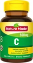 Príroda Vitamín C 500 mg Caplets 100 Ct