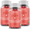 WellPath Pure Organic Apple Cider Ocot Gumies from The Mother (3 Pack) - Vyrobené s zázvor pre zdravie Gut