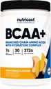 Nutricost BCAA + hydratačný prášok (Peach Mango) 30 Servisné služby - Aminokyseliny s rozvetveným reťazcom s hydratačným komplexom - bez lepidla, bez GMO