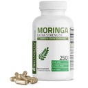 Bronson Moringa Extra sila Kapsuly Moringa Oleifera Prášok, 250 Počet
