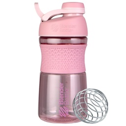 BlenderBottle SportMixer fľaša ideálny pre proteínové Shake a pre cvičenie, 20-Ounce, Rose
