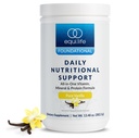 Equilife Daily Nutritional Support, All-in-One Multivitamínové jedlo Náhrada, Čistá Vanilková chuť, 15G Rastlinný proteín, podporuje celkový Wellness vrátane energie, Trávenie, & Pokožka, 14 Servis Tub
