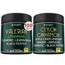 Bundle 5in1 Valerián Root Supplement & 6in1 Premium Ceylon škorica doplnky