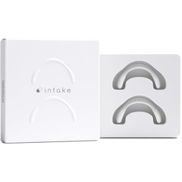 Intake Breathing Extra Intake Bands (Pack of 2), Extra-Large (L2), Matte White. (Tabs NOT Included)