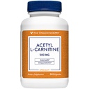 Vitamín Shoppe Acetyl-L-karnitín 500mg 