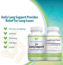 Denné Lung Cleanser & Detox Suplement Podpora       