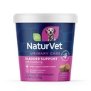 NaturVet Bladder Support Plus Cranberry pre psy, 60 ct Soft Chews, Made in the USA with Globally Source Ingredients