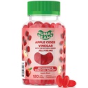 Jablkový Cider Ocot Jelly Bean Gummy s Matkou a zázvorou, Vegetariánska diétne doplnky pre mužov a ženy, Tráviaca podpora zdravia, 120 Apple Blast želé fazuľa, Kosher