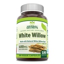 Herbal Secrets White Willow 400 Mg per Serving 180 Veggie Capsules Supplement | Non-GMO | Gluten Free | Made in USA
