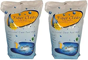 Vlákno Clear 9 oz 2 balenie 4009DC Celulózový filter Media D.E. Alternatíva pre bazény