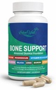 Bone Support Supplement with Calcium, Magnesium, Vitamin D3 & K2 (MK-7), Collagen, Silica, Zinc, Boron & Vitamin C – Bone Strength & Mineral Balance