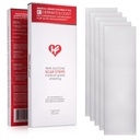 HealFast Lekár Formulované Silikónové zjazvenia - Advanced Crosspolymer Medical Grade Silikónové zjazvenie Stripy pre chirurgiu, C oddiel, Keloidy a hypertrofické jazvy - Silikónová páska pre jazvy (5 listov)